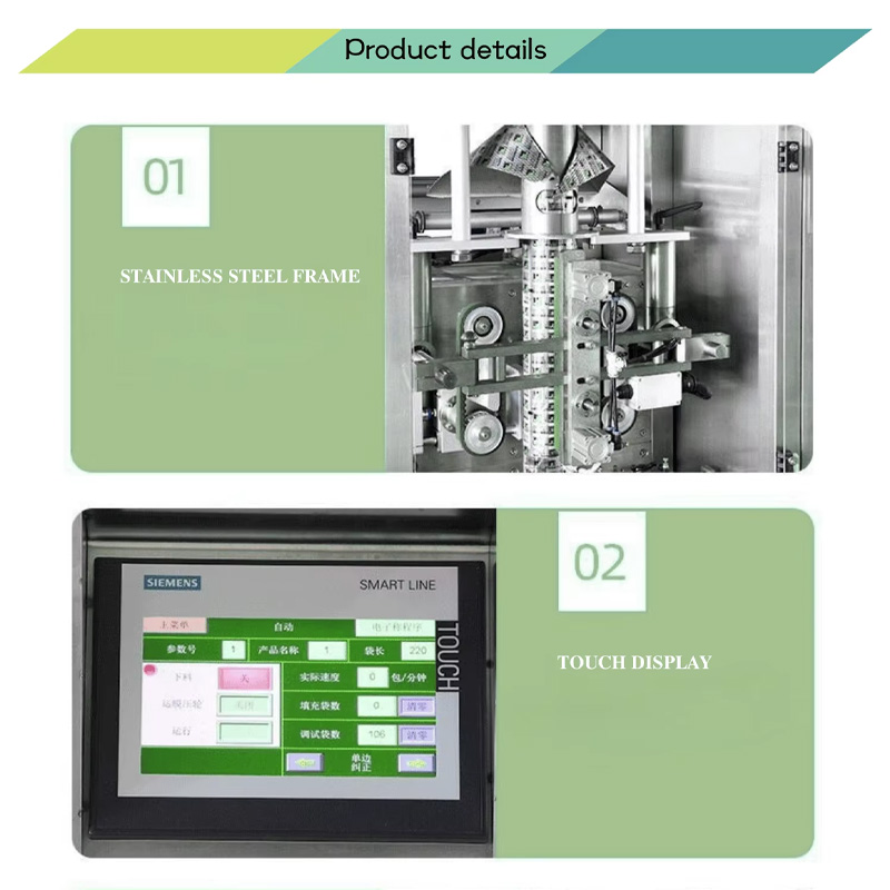 Automatic weighing system ensures accurate snack packing