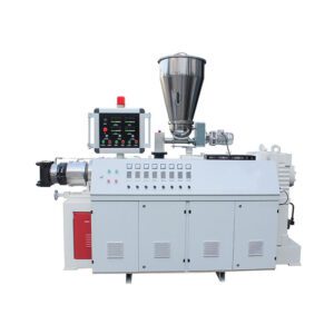 twin screw pvc plastic extruder for industrial processing