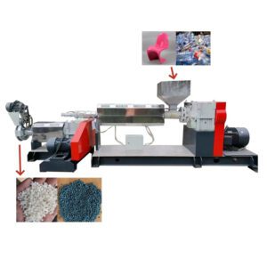 150-200kg/h twin screw extruder for pp pe pvc processing