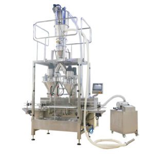 25-40pcs/min Food Jar Filling Machine for Powder Precise Dosing
