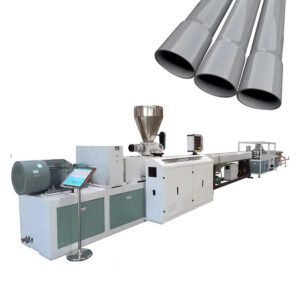 pvc pipe and hose extrusion line for plastic production