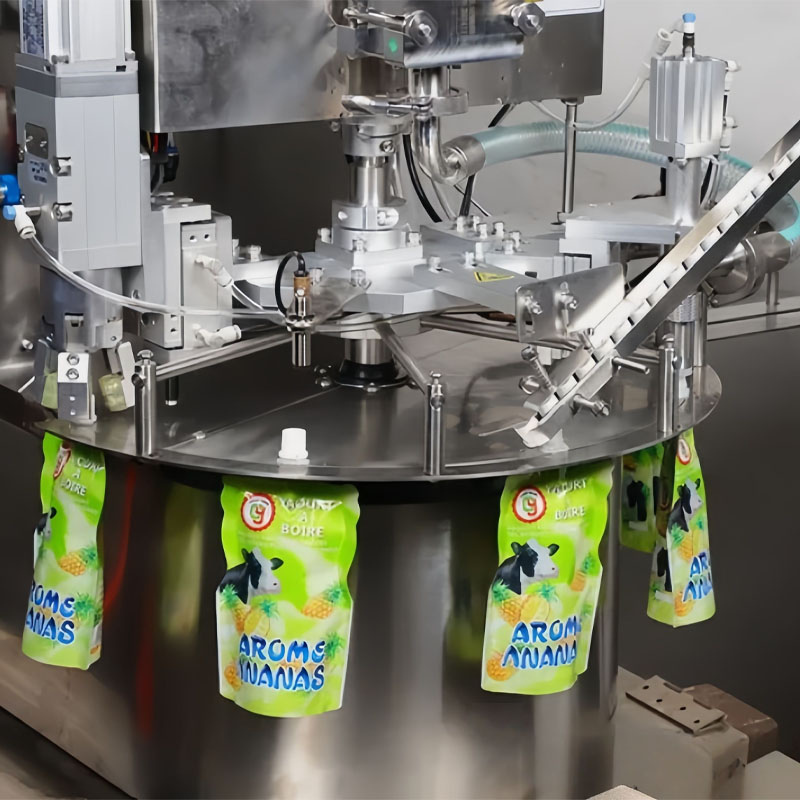 20-30 Bottles/min Spout Pouch Filling Machine for Beverage Line - Image 5