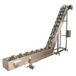 30 cups/min Z-Type Cup Elevator Conveyor for Snacks Processing