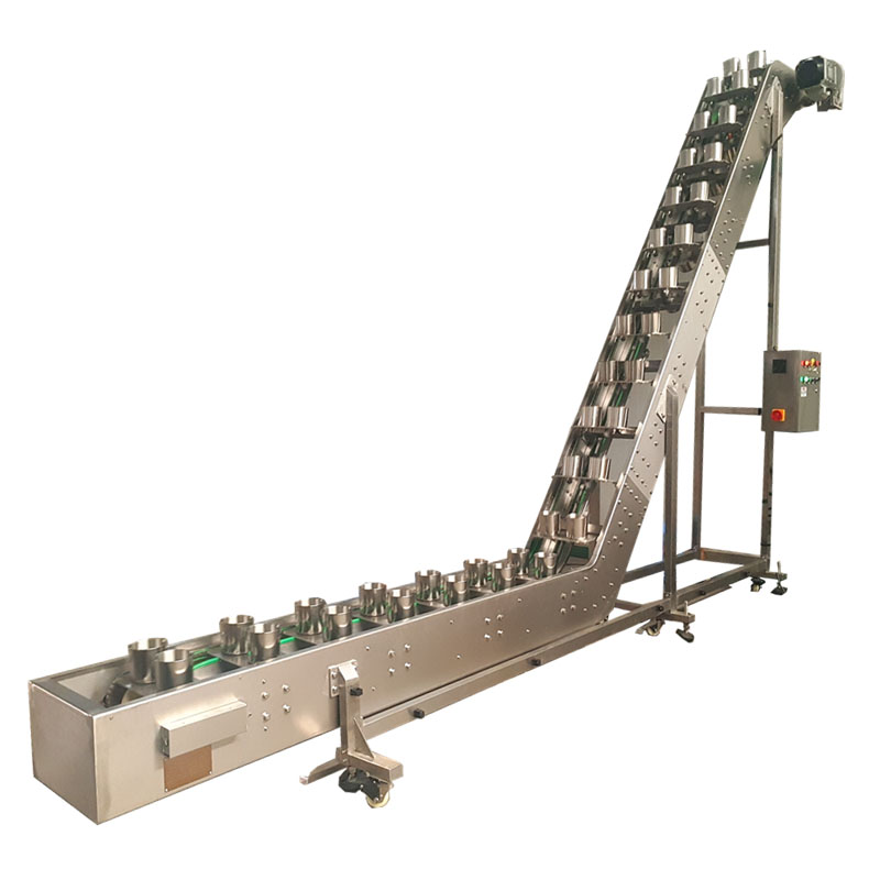 30 cups/min Z-Type Cup Elevator Conveyor for Snacks Processing