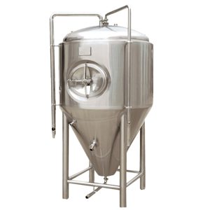 3000L Conical Beer Fermentation Tank System SS304 Industrial