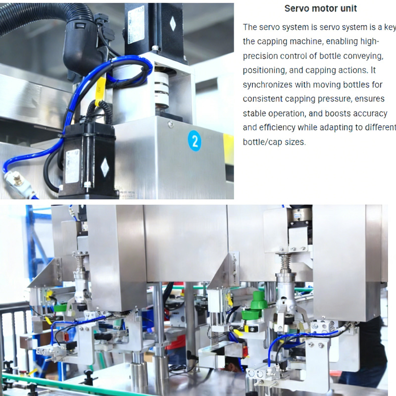 Stainless steel structure of industrial capping machine