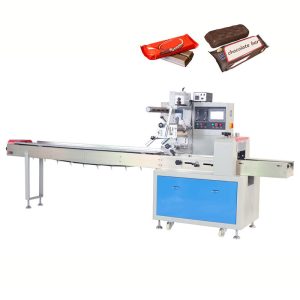 40 bags/min High-Speed Pillow Packaging Machine for Biscuits