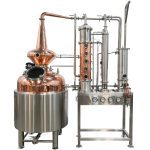 2000 Gallon Hybrid Pot Still Manufacturer for Commercial Distillery