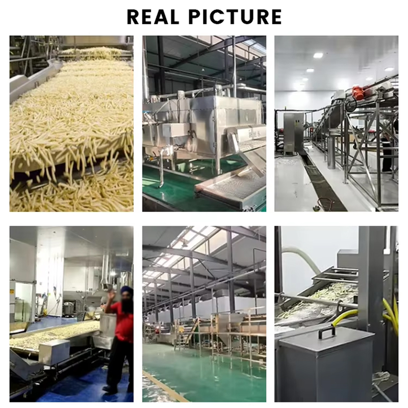 iqf frozen fries production system