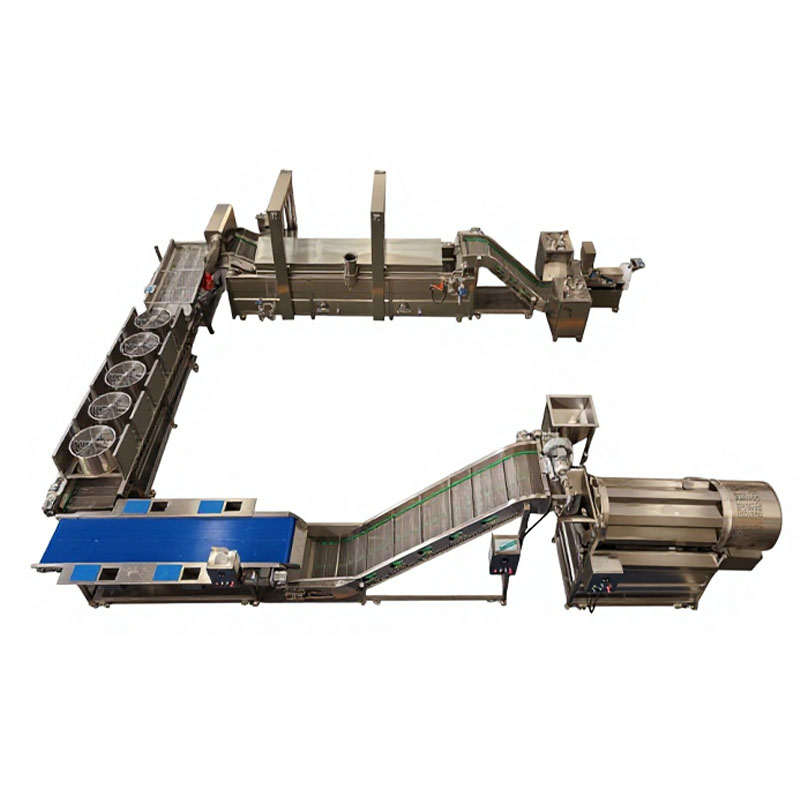Banana chips processing line for industrial food production