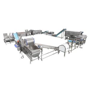 Automatic Cassava Processing Line Solution for Food Factory