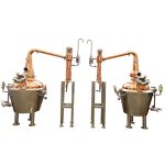Craft Copper Pot Still Alcohol Distillation Equipment Manufacturer