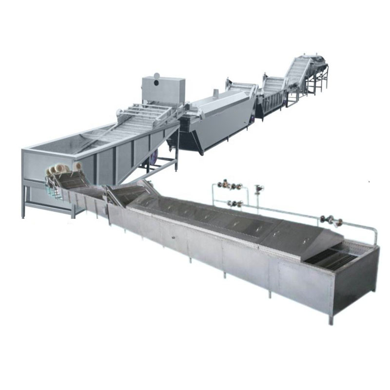 Automatic gherkin cucumber processing line for industrial factory use