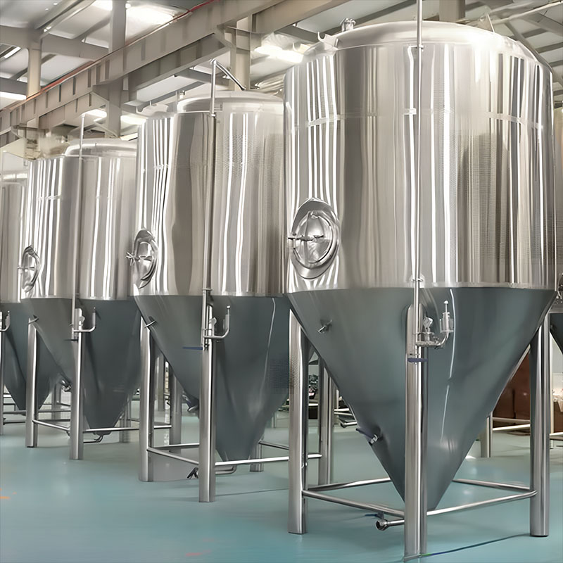 3000L conical fermentation system for brewery production