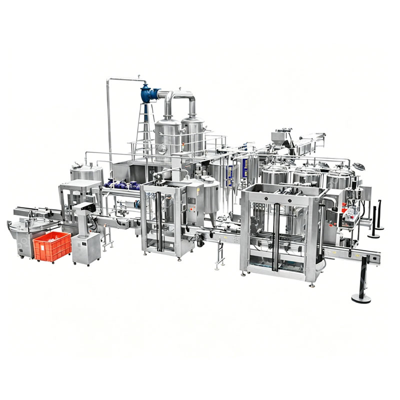 industrial tomato paste production line with high efficiency system