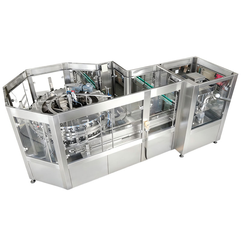 Automatic aluminum can filling line for beverage production factory