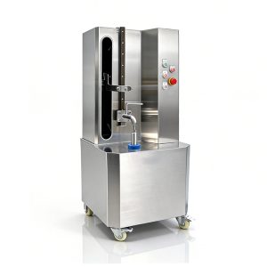 automatic vegetable and fruit peeling processing machine for food processing