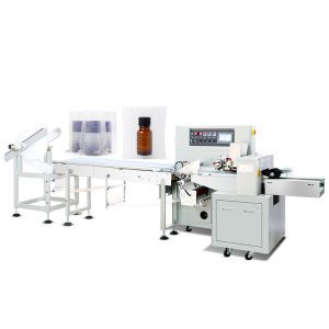Automatic Bubble Wrap Packaging Machine for Cosmetic Bottles
