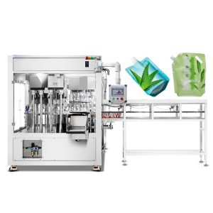 Automatic Spout Pouch Filling Machine for Juice and Baby Food