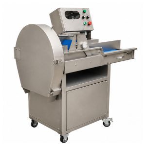 Automatic Vegetable and Fruit Cutting Machine with Conveyor