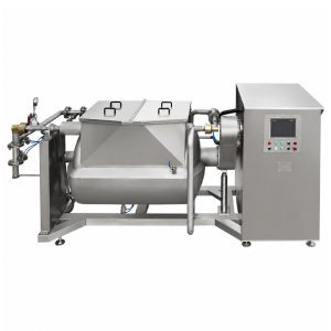 Horizontal Vacuum Blueberry Jam Processing Cooking Mixer