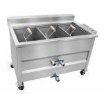 Commercial Basket Fryer for Chicken Nuggets Processing