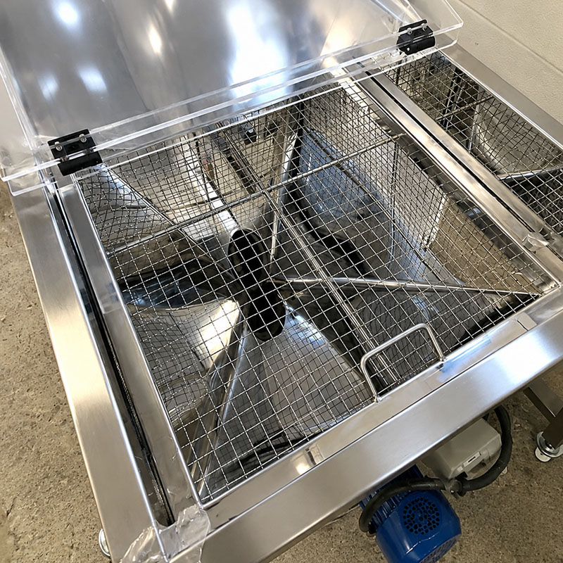 Stainless Steel Inclined Auger Conveyor Equipment Detail