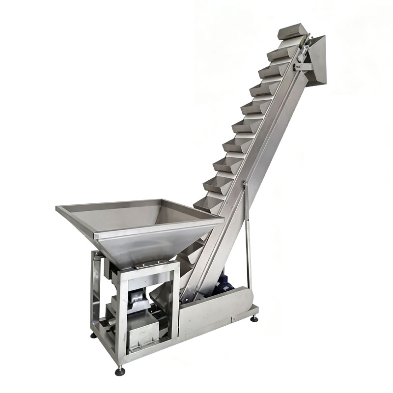 automatic inclined bucket elevator for material conveying