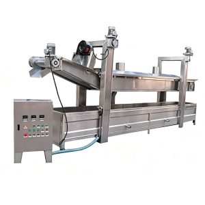 Industrial Continuous Frying Machine for Chicken Snacks