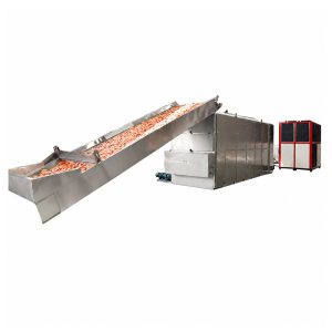 Industrial Mesh Belt Vegetable Dehydrator for Food Processing
