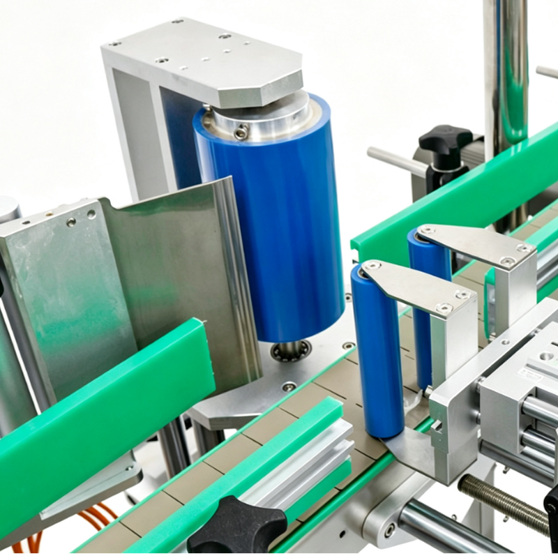 glass bottle wrap around labeling machine