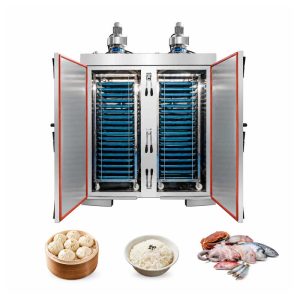 Industrial steam cabinet for food processing
