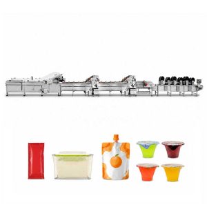 Automatic pasteurization cooling and drying line