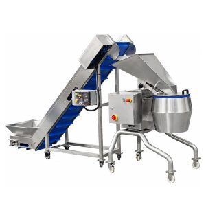 potato and vegetable slicing machine for food processing