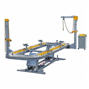 vehicle frame straightening machine for auto body repair