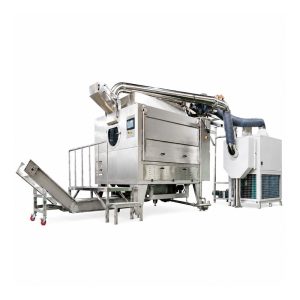 Automatic Chocolate Coating Equipment for Puffed Snacks