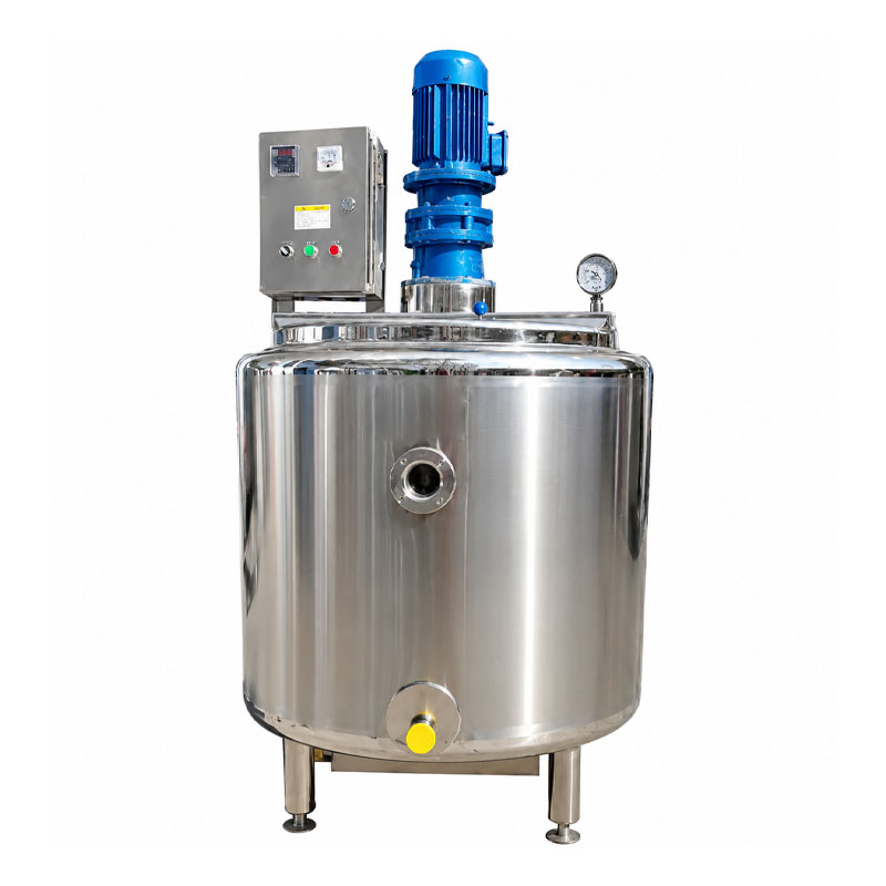 Stainless steel cream heating and stirring tank for dairy processing