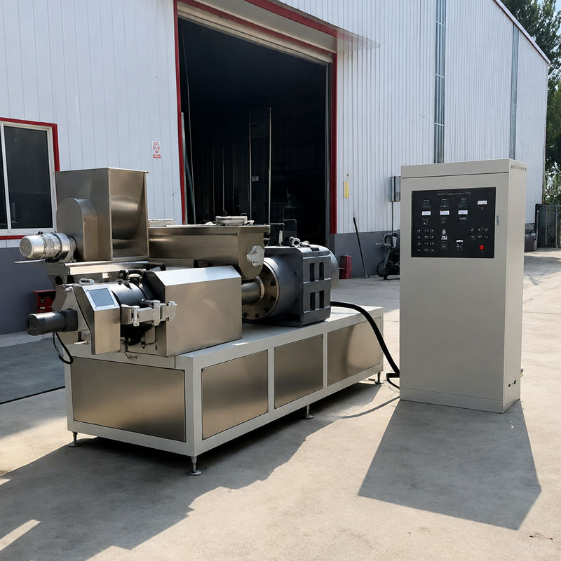 industrial puffed snack production line for food factory