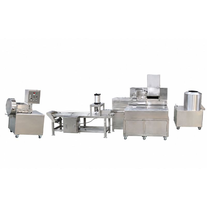 Automatic shrimp cracker production line with drying system