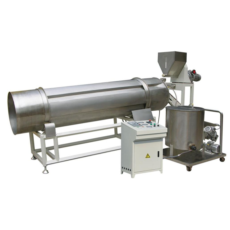 single drum seasoning machine for corn snack production