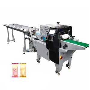 Automatic popsicle packaging machine for pillow bag sealing