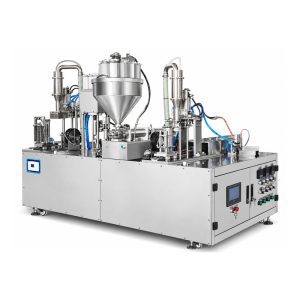 Automatic Gable Top Carton Filling Machine for Milk and Yogurt